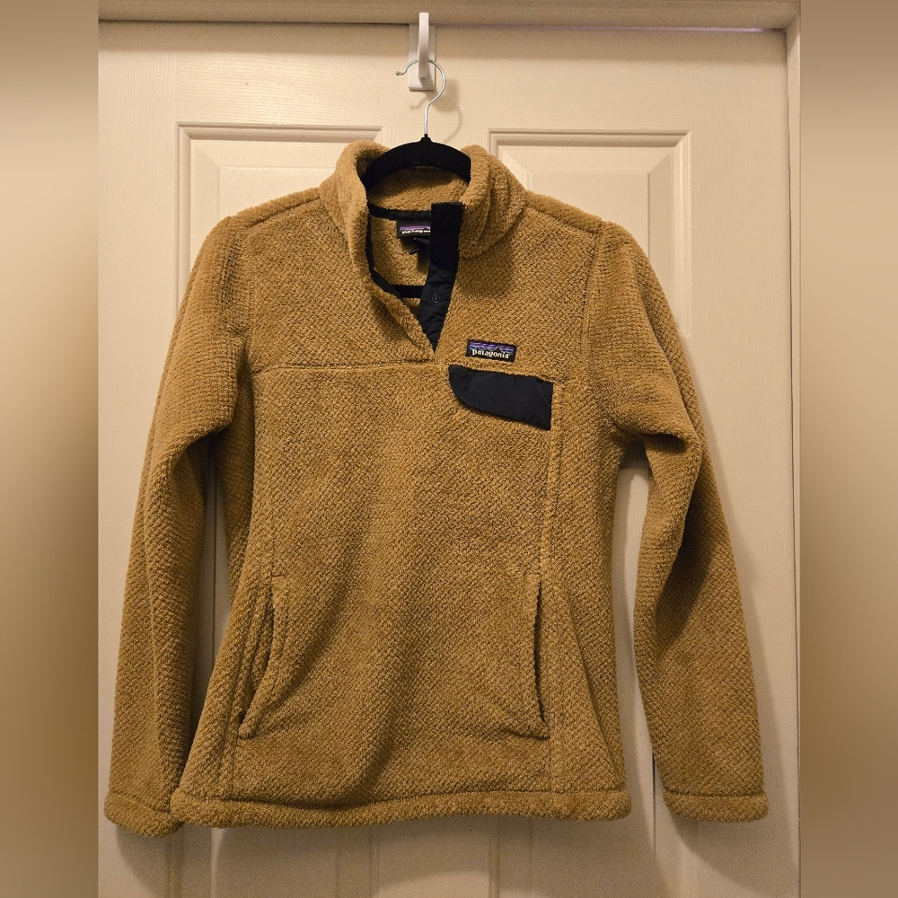Patagonia Women's Polartec Re-Tool Snap-T Fleece Pullover Sweater Size S